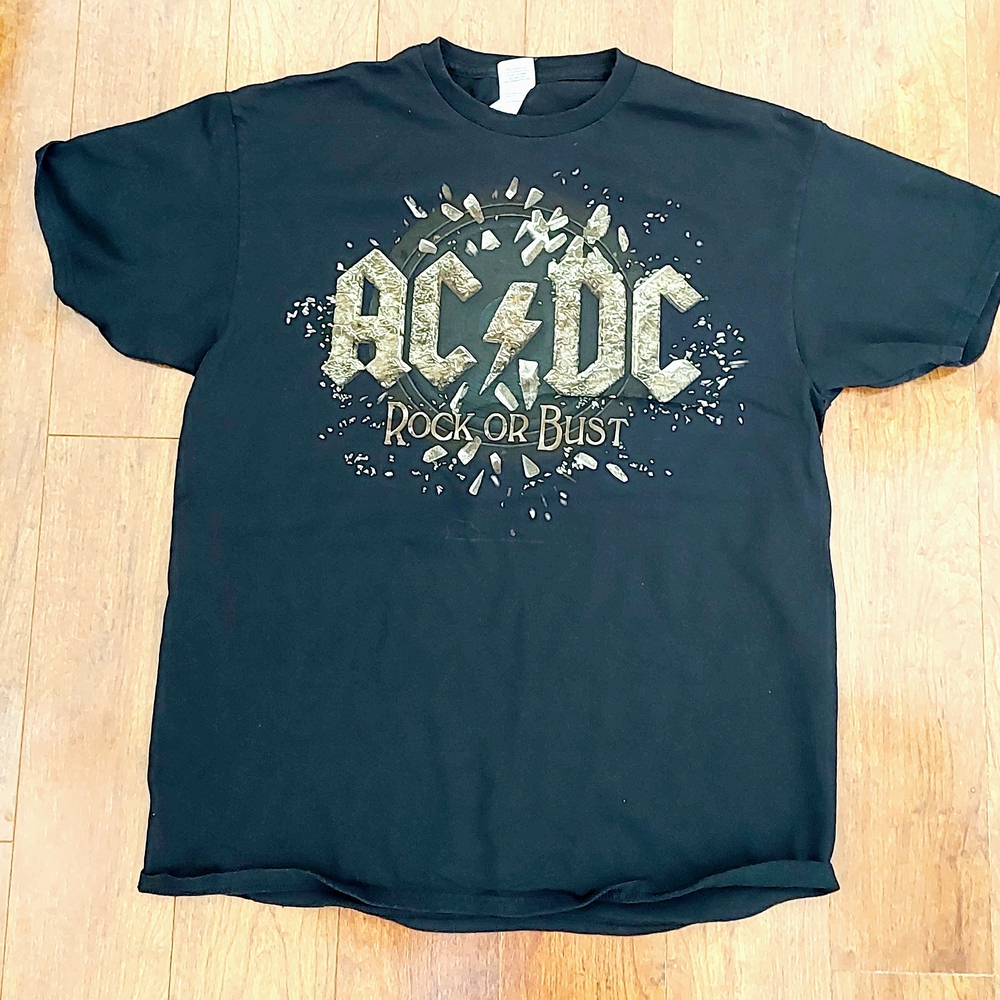 AC/DC Rock or Bust Black T-Shirt
